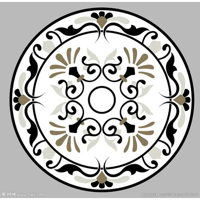Marble medallion